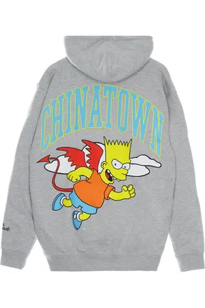 MARKET Felpa Cappuccio Uomo Devil Arc Hoodie X the Simpsons