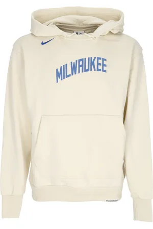 Nike Felpa Leggera Cappuccio Uomo Nba City Edition 2023/24 Standard Issue Hoodie Milbuc