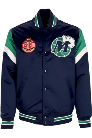 Mitchell & Ness Giubbotto Bomber Uomo Nba Heavyweight Satin Jacket Dalmav