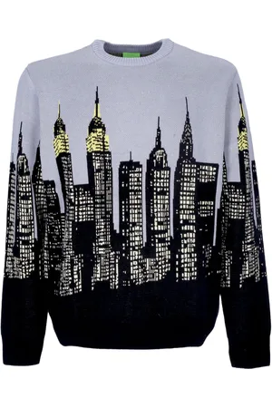 Huf Maglione Uomo Skyline Crew Sweater