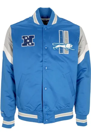 Mitchell & Ness Giubbotto Bomber Uomo Nfl Heavyweight Satin Jacket Detlio