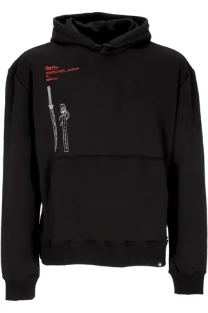 DOLLY NOIRE Felpa Leggera Cappuccio Uomo Myamoto Musashi Hoodie