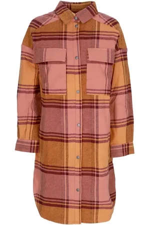 Iriedaily Giacca Lunga Donna Checky Shirt Jacket