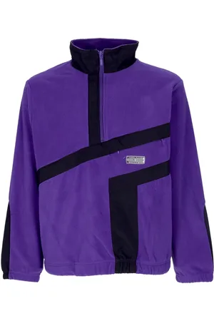 Huf Felpa Collo Alto Uomo Range Quarter Zip Polar Fleece