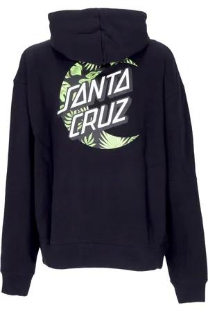 Santa Cruz Felpa Leggera Cappuccio Uomo Cabana Moon Dot Hood