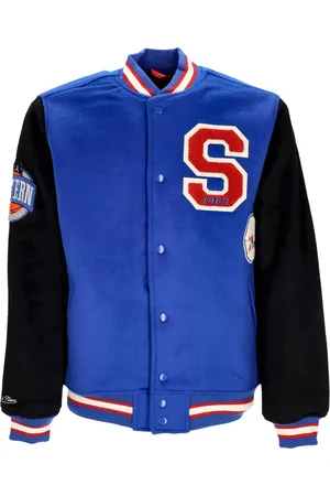 Mitchell & Ness Giubbotto College Uomo Nba Team Legacy Varsity Jacket Phi76e
