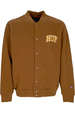 Huf Felpa Leggera College Uomo Athletic Cardigan