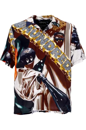 The Hundreds Camicia Manica Corta Uomo Memorabilia Woven