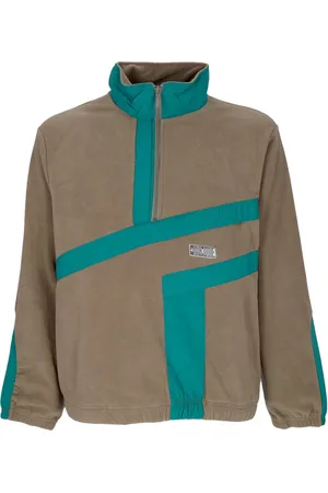 Huf Felpa Collo Alto Uomo Range Quarter Zip Polar Fleece