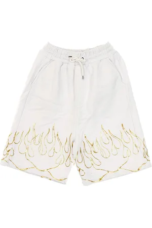 IHS Pantalone Corto Tuta Uomo 3d Print Flames Short