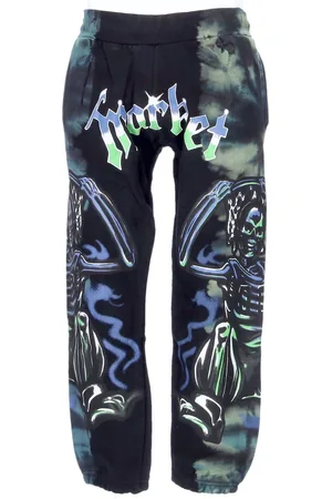 MARKET Pantalone Tuta Leggero Uomo Killing the Game Glow In the Dark Sweatpants