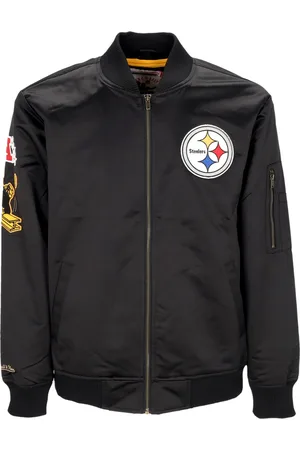 Mitchell & Ness Giubbotto Bomber Uomo Nfl Lightweight Satin Bomber Pitste