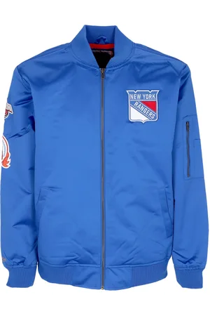 Mitchell & Ness Giubbotto Bomber Uomo Nhl Lightweight Satin Bomber Neyran