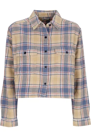 Obey Camicia Manica Lunga Donna Pia Flannel Shirt L/s