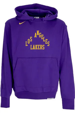 Nike Felpa Leggera Cappuccio Uomo Nba City Edition Courtside Standard Issue Hoodie Loslak