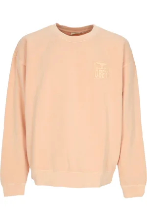 Obey Felpa Leggera Girocollo Uomo Pigment Eyes Icon Extra Heavy Crew