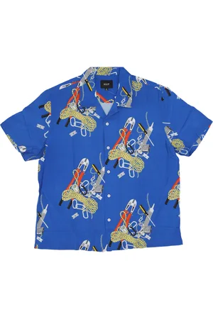 Huf Camicia Manica Corta Uomo Skidrokyo Resort Top
