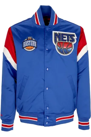 Mitchell & Ness Giubbotto Bomber Uomo Nba Heavyweight Satin Jacket Nejnet