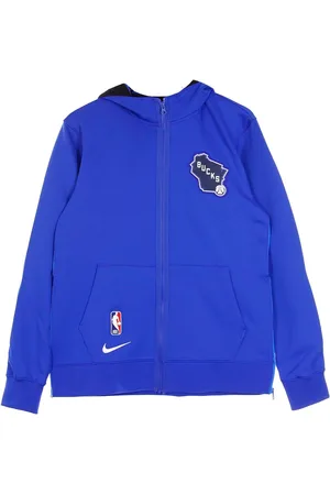 Nike Felpa Leggera Cappuccio Zip Uomo Nba Therma Flex Showtime City Edition Milbuc