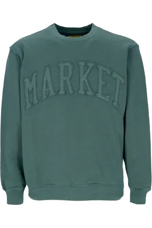 MARKET Felpa Girocollo Uomo Vintage Wash Crewneck