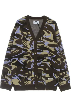 Human With Attitude Cardigan Uomo Andre Cardigan Camo