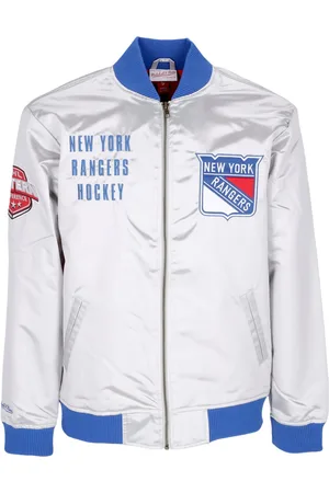 Mitchell & Ness Giubbotto Bomber Uomo Nhl Team Og 2.0 Lightweight Satin Jacket Vintage Logo Neyran