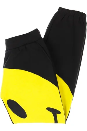 MARKET Pantalone Tuta Felpato Uomo Big Smiley Sweatpants