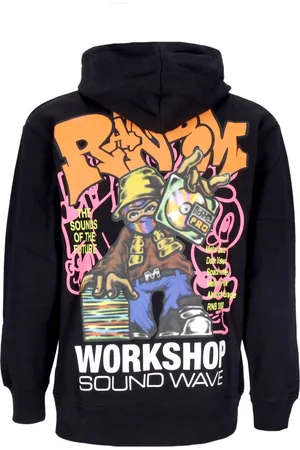 MARKET Felpa Cappuccio Uomo Soundwave Hoodie