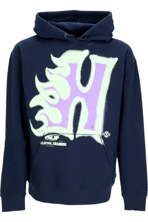 Huf Felpa Cappuccio Uomo Heat Wave Po Hoodie