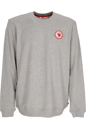 Fjällräven Felpa Leggera Girocollo Uomo 1960 Logo Badge Sweater