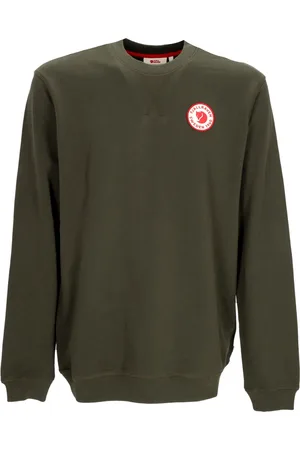 Fjällräven Felpa Leggera Girocollo Uomo 1960 Logo Badge Sweater