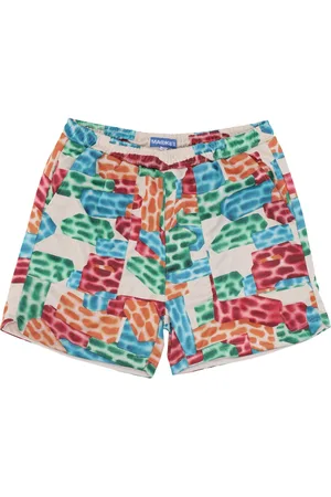 MARKET Pantaloncino Tipo Basket Uomo Building Blocks Mesh Shorts