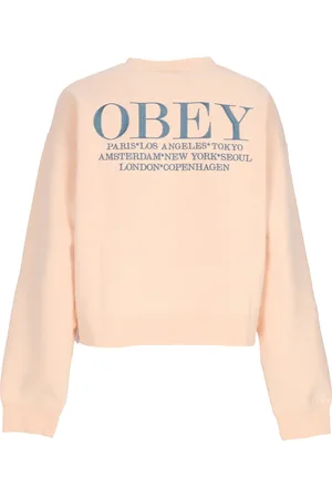 Obey Felpa Girocollo Donna W Cities Crew