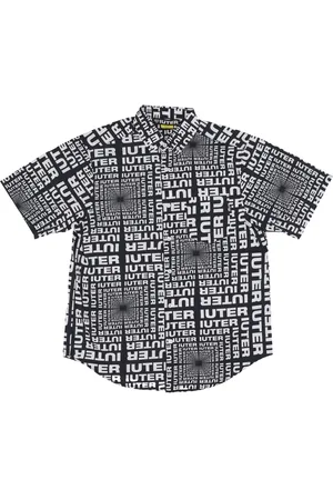 IUTER Camicia Manica Corta Uomo Optical S/s Shirt