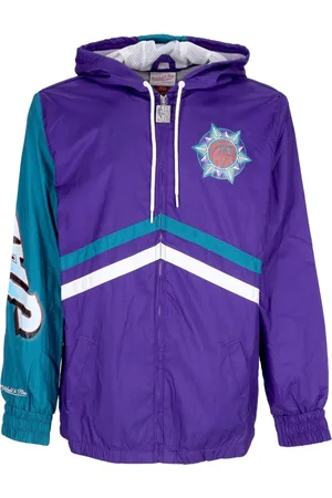 Mitchell & Ness Giacca a Vento Uomo Nba Undeniable Full Zip Windbreaker Hardwood Classics Utajaz