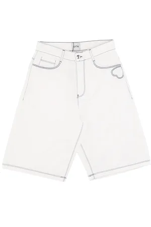 ARTE Pantalone Corto Uomo Silvain Heart Detail Shorts White