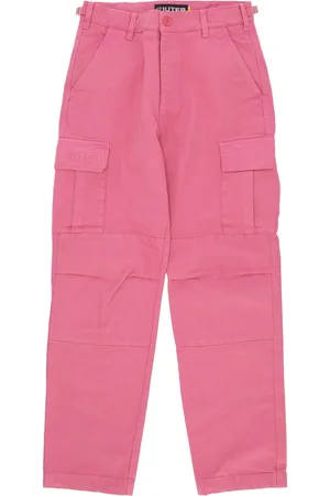 IUTER Pantalone Lungo Uomo Cargo Canvas