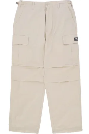 Obey Pantalone Lungo Uomo Big Timer Cargo Pant Silver Grey