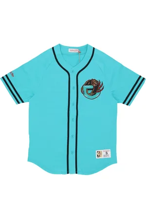 Mitchell & Ness Casacca Bottoni Uomo Nba Fashion Cotton Button Front Vintage Logo Vangri