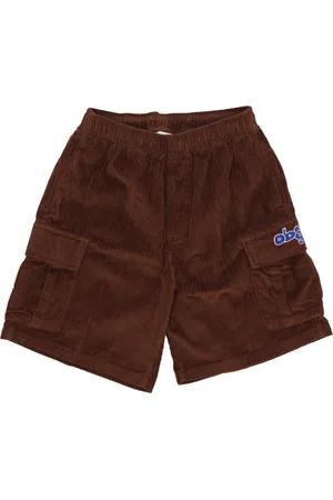 Obey Pantalone Corto Uomo Easy Cord Emb Cargo Short