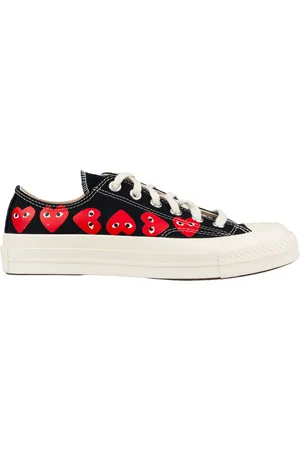 Comme des Garçons Comme Des Garçons PLAY x Converse Multi Heart Chuck Taylor 70 Low Top sneaker in