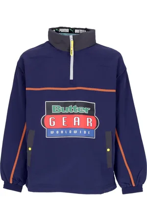 PUMA Giacca a Vento Infilabile Uomo Lightweight Pop Over Top X Butter Goods