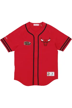 Mitchell & Ness Casacca Bottoni Uomo Nba Fashion Cotton Button Front Vintage Logo Chibul