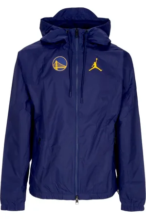 Jordan Giacca a Vento Uomo Nba Courtside Statement Ltwt Jacket Golwar Loyal Blue/loyal Blue