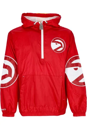 Mitchell & Ness Giacca a Vento Infilabile Uomo Nba Team Og 2.0 Anorak Windbreaker Atlhaw