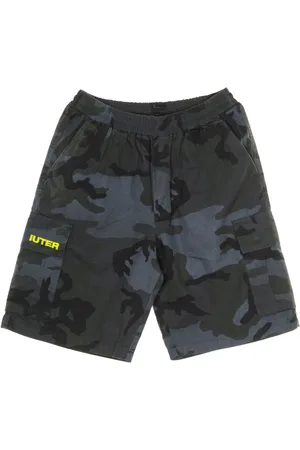 IUTER Pantalone Corto Uomo Jogger Cargo Camo Shorts