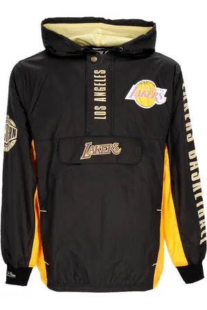 Mitchell & Ness Giacca a Vento Infilabile Uomo Nba Team Og 2.0 Anorak Windbreaker Vintage Logo Loslak