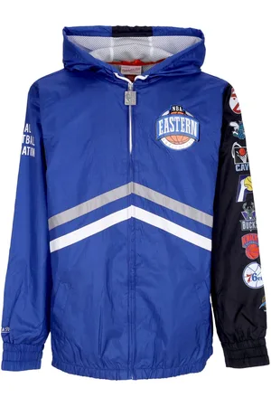Mitchell & Ness Giacca a Vento Uomo Nba Undeniable Full Zip Windbreaker Hardwood Classics Team East