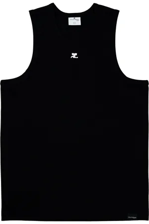 Courrèges Canotta sportiva in Lycra leggera