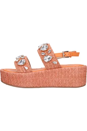 Emanuélle vee Scarpe con Tacco Arancio
